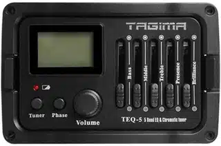 Captador piezo com pré-amplificador TEQ-5 – Tagima